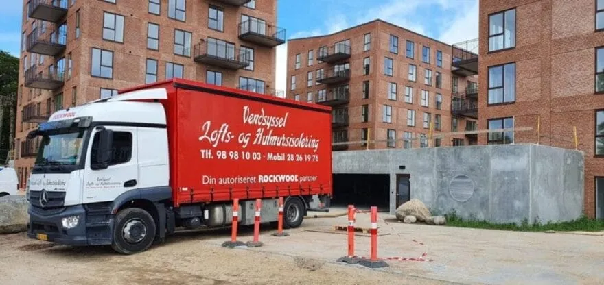 Isoleringsarbejde udført af Vendsyssel Isolering