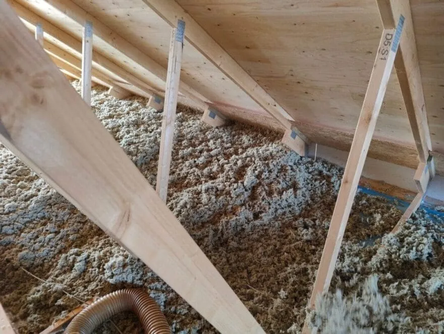 Isoleringsarbejde udført af Vendsyssel Isolering