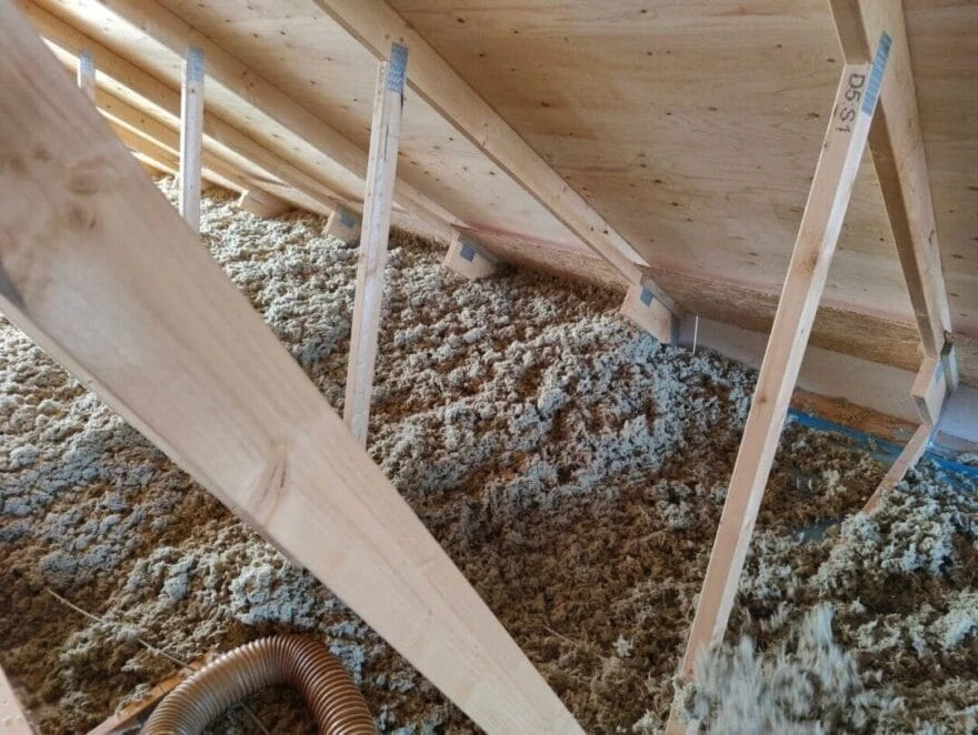 Isoleringsarbejde udført af Vendsyssel Isolering